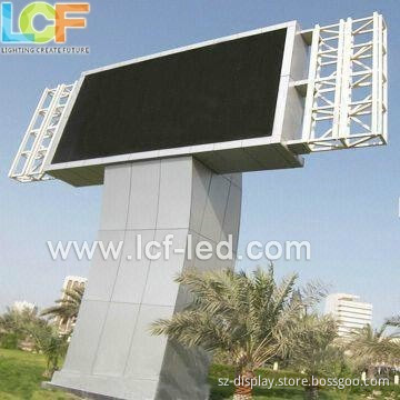 Financial institutions P10 full color big screen outdoor led tv